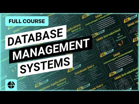 Thumbnail for Introduction to Database Management Systems - video