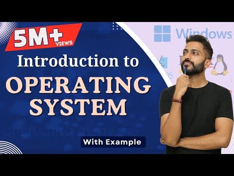 Thumbnail for L-1.1: Introduction to Operating System and its Functions with English Subtitles - video