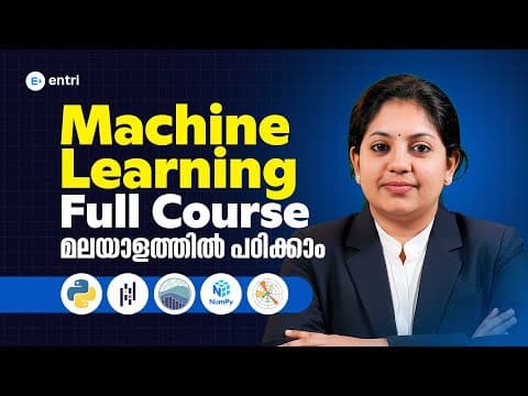 Thumbnail for Complete Machine Learning Course in Malayalam | Learn ML Step-by-Step - video