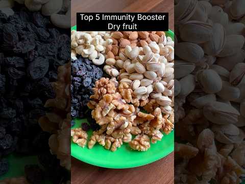 Thumbnail for Top 5 immunity booster dry fruits 💪🏻 #shorts #healthy - video