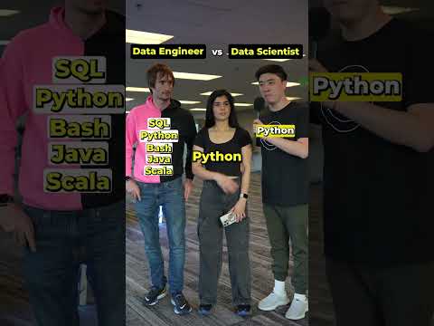 Thumbnail for Data Engineer vs. Data Scientist ft. @eczachly_ - video