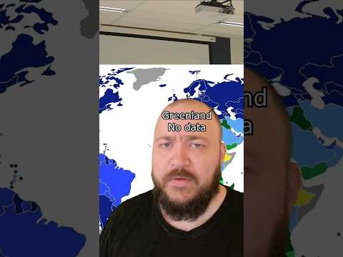 Thumbnail for Greenland, no data #nordics #greenland #data - video
