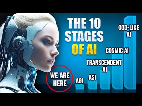 Thumbnail for The 10 Stages of Artificial Intelligence - video